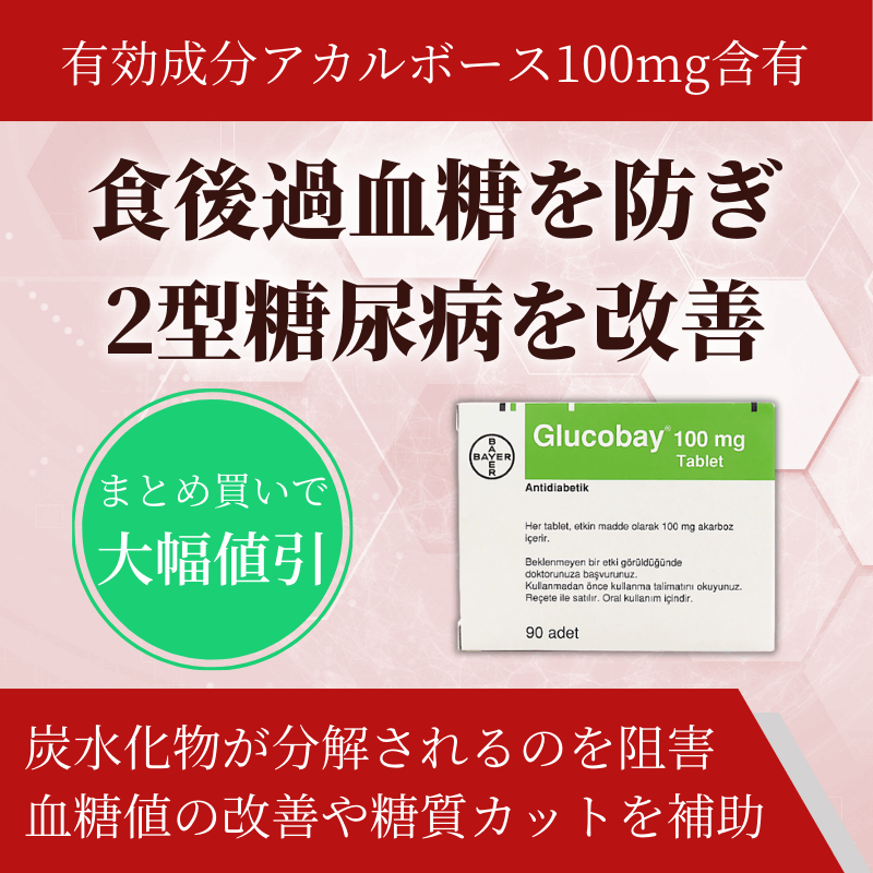 グルコバイ100mgの特徴