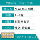 サビトラ10mgの飲み方・使い方