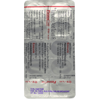 パウゼ500mg(10錠)のシート裏面