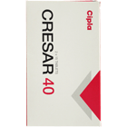 クレサー40mg(30錠)のパッケージ