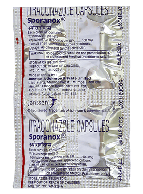 スポラノックス100mg(4錠)