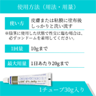 ロックスゼリー2%の使い方