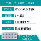 センフォース25mgの使い方