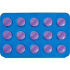 メトロジール200mg(15錠)のシート表面