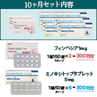 飲む 発毛 育毛 AGA治療薬セット10ヶ月のセット詳細