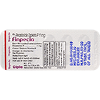 フィンペシア1mg(100錠)のシート裏面