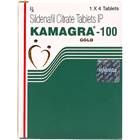 カマグラゴールド100mgのパッケージ