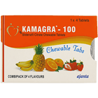 カマグラチュアブル100mgのパッケージ