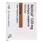 ゼニカル120mg(84錠)のパッケージ