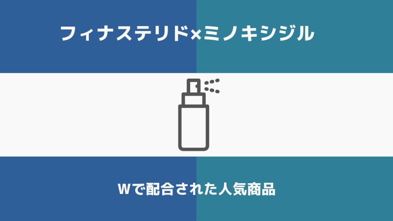 フィナステリドとミノキシジルがW配合された通販商品