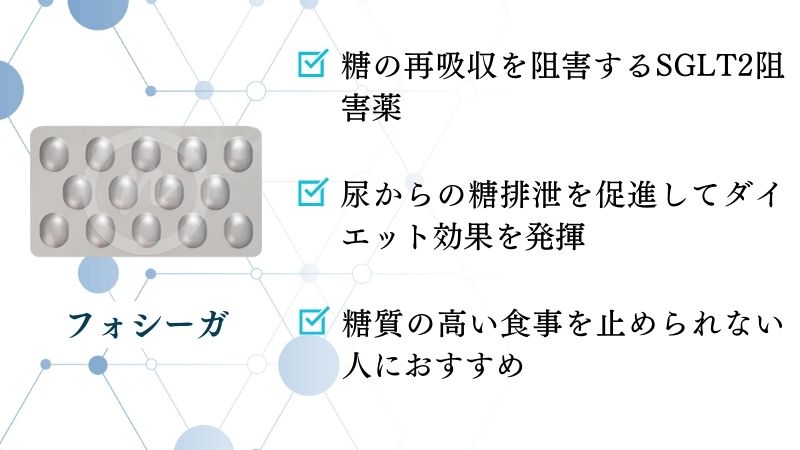 フォシーガの特徴