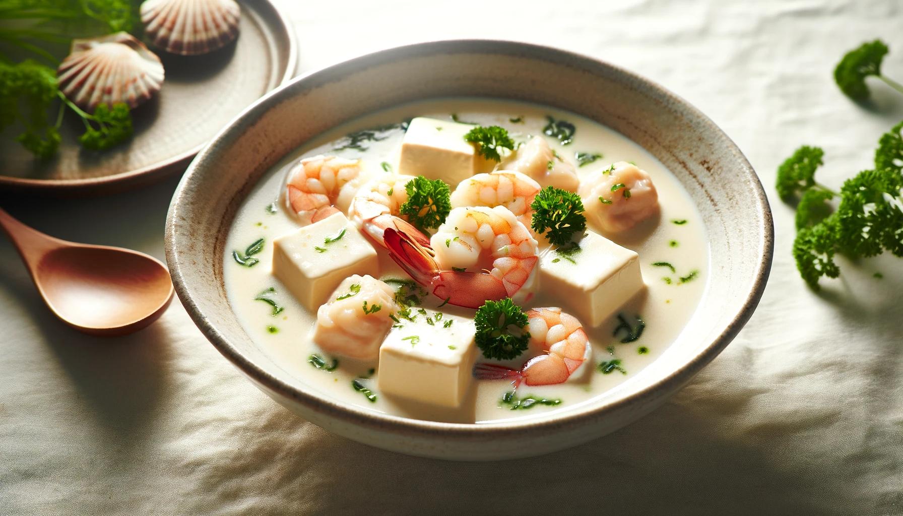 豆腐と海鮮のクリーム煮のイメージ画像